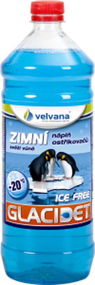 Velvana Glacidet Ice Free -20 °C, nemrznoucí směs do ostřikovačů, 1 l