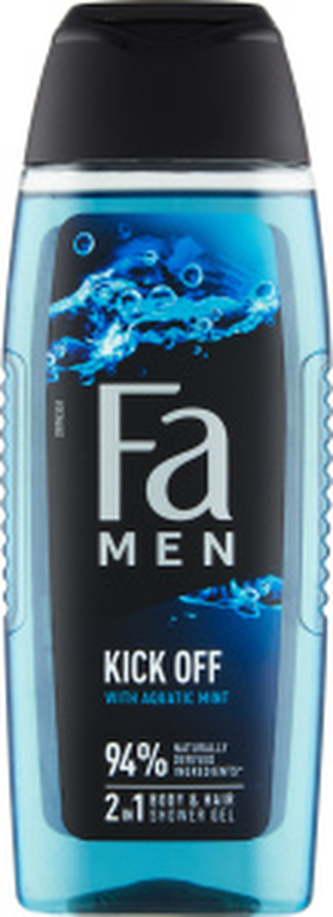 Fa Men sprchový gel 2v1 Kick Off na tělo i vlasy, 250 ml