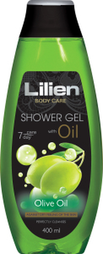 Lilien Body Care Olive Oil olejový sprchový gel, 400 ml