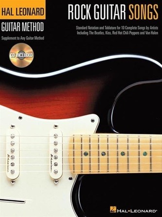 Rock Guitar Songs - Hal Leonard Guitar Method Book/Online Audio