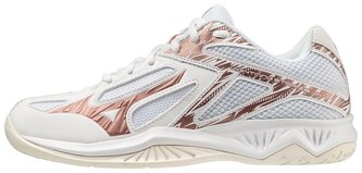 Mizuno LIGHTNING STAR Z6 Jr. / White / Rose / Snow White Velikost boty: 35.0/3.0