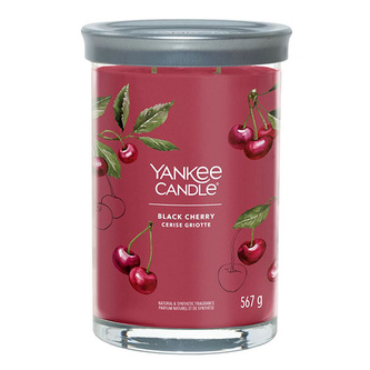 Svíčka ve skleněném válci Yankee Candle, Zralé třešně, 567 g