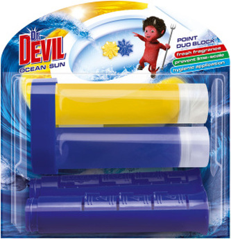 Dr. Devil Point Ocean Sun, WC Duo blok, 65 ml Dr. Devil Point Ocean Sun, WC Duo blok, 65 ml