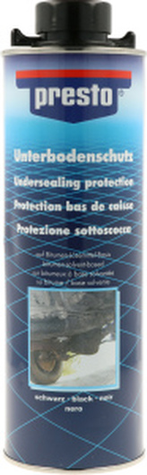 Motip 603239 Presto UBS Bitumen ochrana podvozku a karoserie, černý, 1000 ml