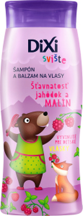 Dixi Sviště šampon a balzám na vlasy pro holčičky, 250 ml