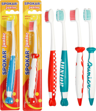 Spokar 3433 junior zubní kartáček od 7 do 12 let, měkký