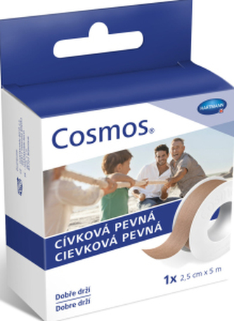 Cosmos Cívková pevná náplast 2,5 cm × 5 m, 1 ks