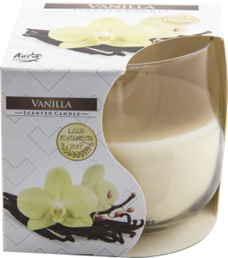 Aura Vanilka vonná svíčka, 100 g