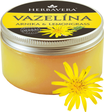 Herbavera arniková vazelína s citronovou trávou, 100 ml