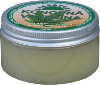 Herbavera Konopná vazelína na rty a suchou pokožku, 100 ml