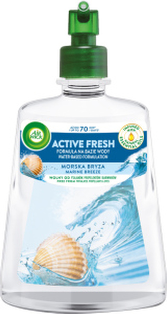 Air Wick Active Fresh nápň do difuzéru vodní báze, mořský vánek, 228 ml