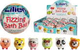 Lilien Kids šumivá koule do koupele s překvapením, 12 ks
