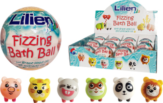 Lilien Kids šumivá koule do koupele s překvapením, 12 ks