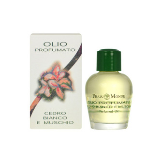 Frais Monde White Cedar And Musk Parfémovaný olej 12 ml pro ženy Frais Monde White Cedar And Musk Parfémovaný olej 12 ml pro ženy