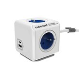 Prodlužovací přívod PowerCube Extended A+C, modrá