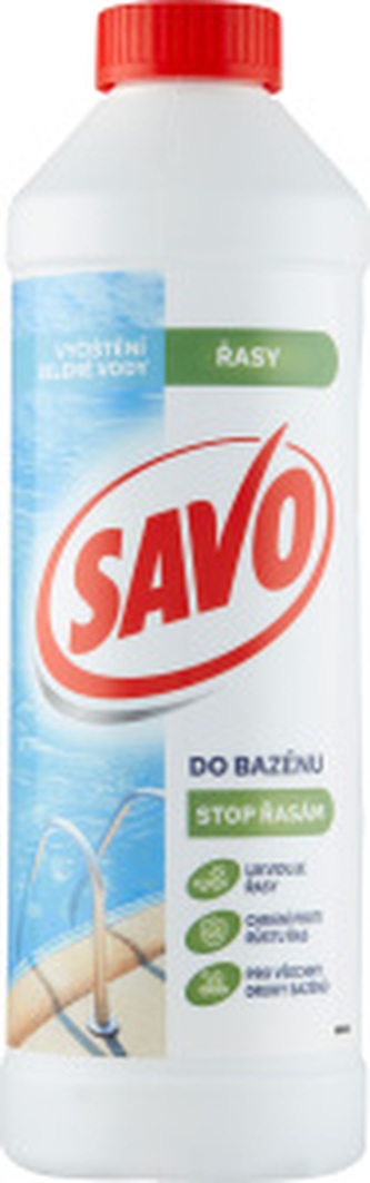 Savo Stop řasám přípravek do bazénu proti řasám, 0,9 kg