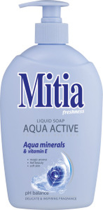 Mitia Aqua Active tekuté mýdlo, 500 ml