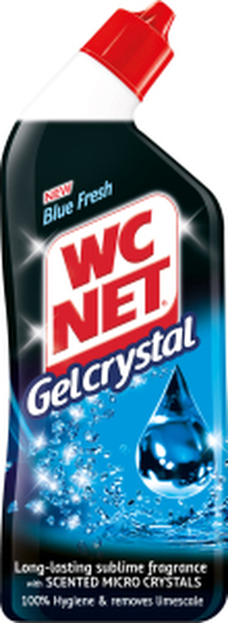 WC NET Gel Crystal Blue Fresh WC gel, 750 ml
