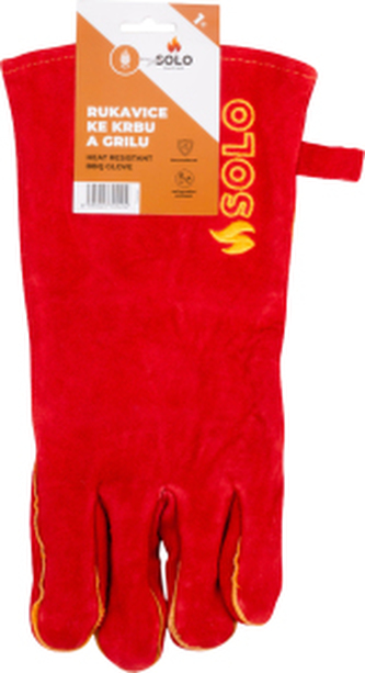 Solo rukavice ke krbu a grilu, pravá