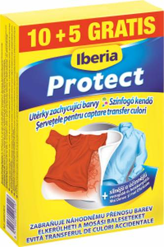 Iberia Protect utěrky zachycující barvy, 15 ks