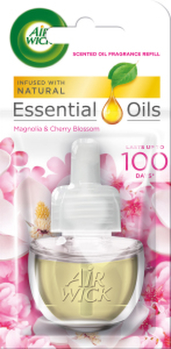Air Wick osvěžovač vzduchu Electric Magnolie & Třešeň náplň, 19 ml