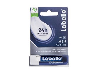 Labello Active for Men balzám na rty pro muže, 4,8 g