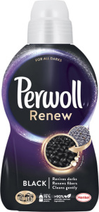 Perwoll prací gel Renew Black 18 praní, 990 ml