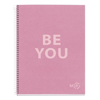 Blok Be Eco A4 linkovaný - Pink