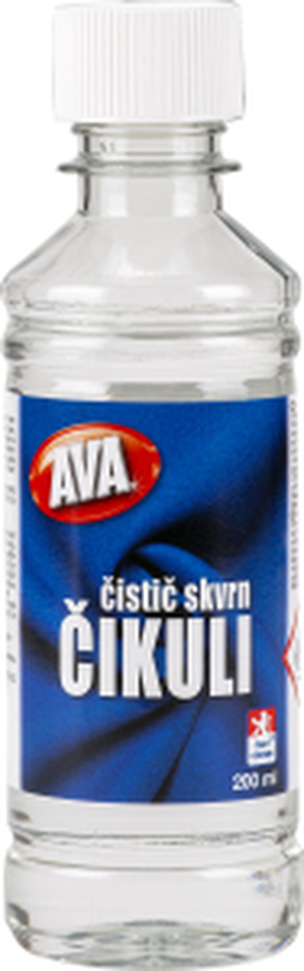 Hlubna Čikuli benzínový čistič skvrn na oblečení, 200 ml