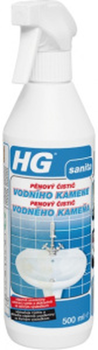 HG sanita pěnový čistič vodního kamene 500 ml