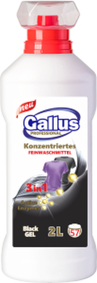 Gallus prací gel Black, 57 dávek, 2 l