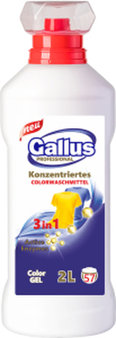 Gallus prací gel Color, 57 dávek, 2 l