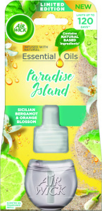 Air Wick osvěžovač vzduchu Electric Sicilský bergamot a pomerančový květ náplň, 19 ml