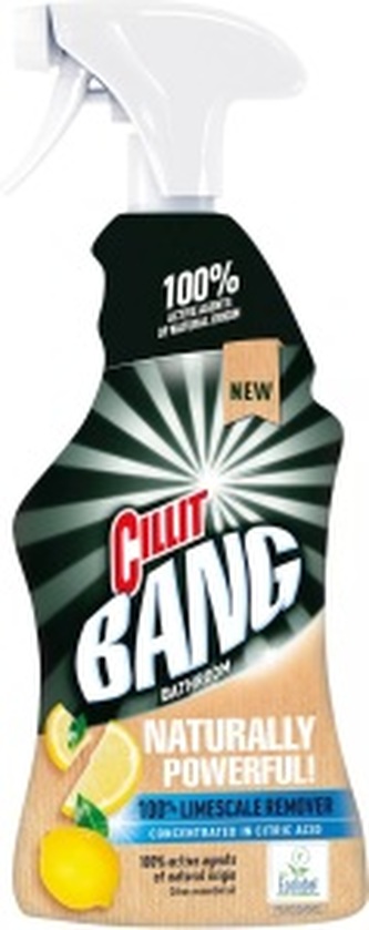 CILLIT BANG přirozeně účinný odstraňovač vodního kamene ekologický, 750 ml