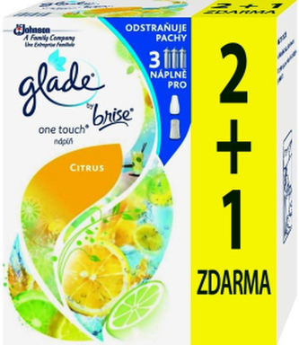 Glade One Touch náplň do osvěžovače vzduchu Citrus, 3× 10 ml