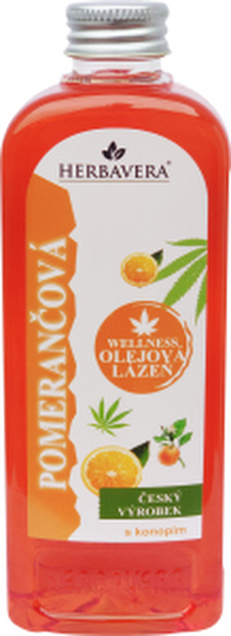 Herbavera Pomeranč Wellness olejová lázeň, 400 ml