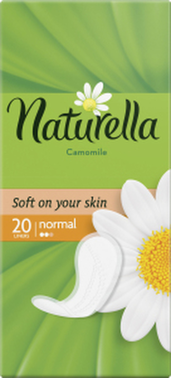 Naturella Camomile Normal slipové vložky intimky, 20 ks