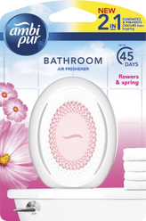 Ambi Pur osvěžovač vzduchu do koupelny Merlion Flower & Spring, 75 ml