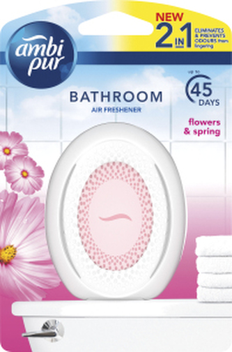 Ambi Pur osvěžovač vzduchu do koupelny Merlion Flower & Spring, 75 ml