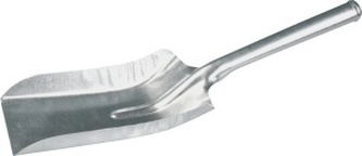 Spokar kovová lopatka malá, pozinkovaný plech, 110 mm