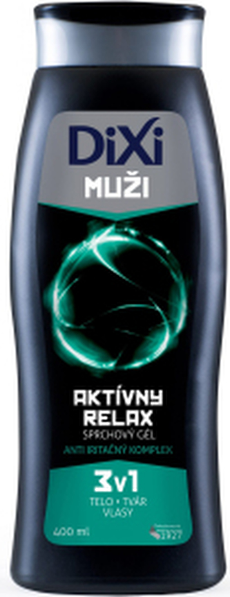 Dixi Men 3v1 Aktivní relax sprchový gel, 400 ml
