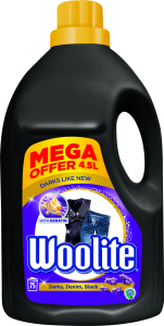 Woolite Extra Dark Black prací gel na černé, 75 praní, 4,5 l