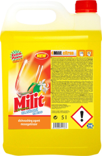 Milit na nádobí Lemon mycí prostředek, 5 l
