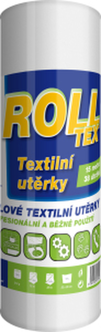 BALsoft Rolltex, textilní utěrky, 15 metrů, 38 útržků