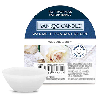 Vonný vosk Yankee Candle, Svatební den, 22 g