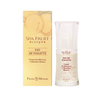 Frais Monde Spa Fruit Apricot And White Musk Toaletní voda 30 ml pro ženy