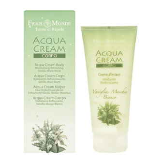 Frais Monde Acqua Tělový krém Vanilla And White Musk 200 ml pro ženy Frais Monde Acqua Tělový krém Vanilla And White Musk 200 ml pro ženy