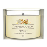 Votivní svíčka Yankee Candle, Vafle s banány a karamelem, 37 g