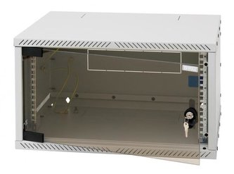 Dveře Triton 6U celoskleněné, pro rozvaděče RXA vč. kování