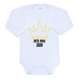 Body s potiskem New Baby Dieťa roka 2024 - velikost 62 (3-6m)